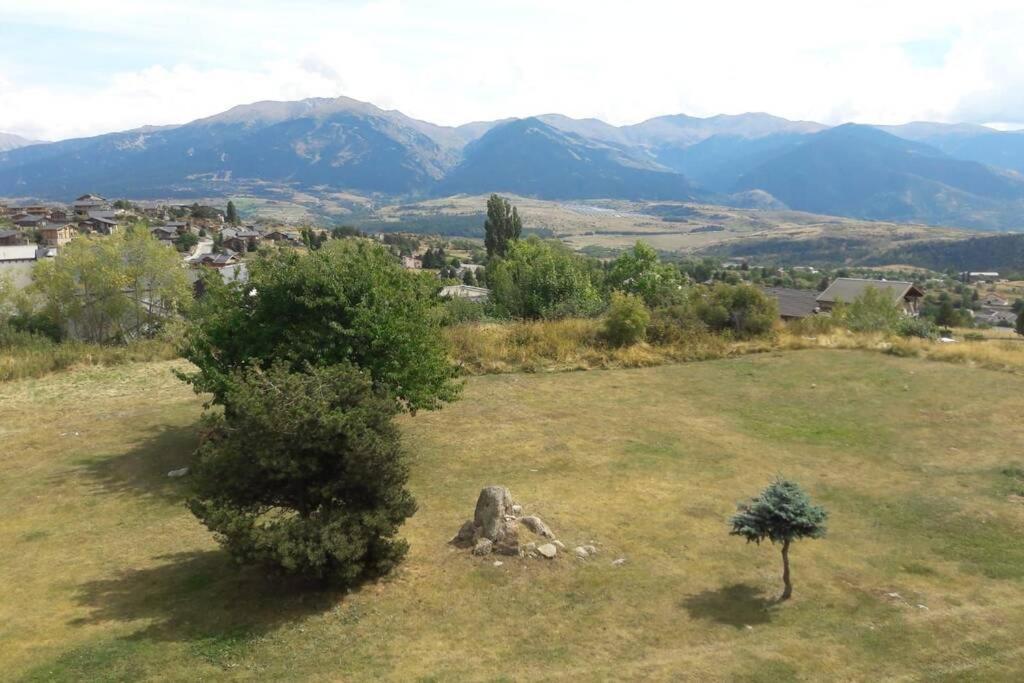 Studio Tout Equipe Avec Balcon Et Vue Exceptionnelle Residence Las Carols Font-Romeu-Odeillo-Via Bagian luar foto